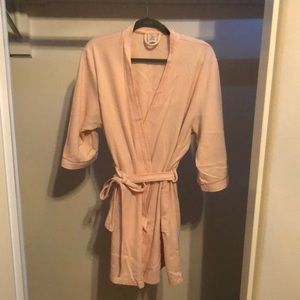 Pink Croft&Barrow robe.